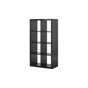 Better Homes & Gardens BHD036118664023 8-Cube Storage Organizer, Solid Black