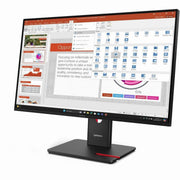 Lenovo ThinkVision T27-40 27-Inch Full HD IPS LED Monitor, 120Hz Refresh Rate, Ergonomic Stand, Eclipse Black