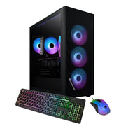 iBUYPOWER M412IB4050BRA10G i5-14400F 2.5GHz NVIDIA GeForce RTX 4060 12GB 16GB RAM 1TB SSD Win 11 Home Black