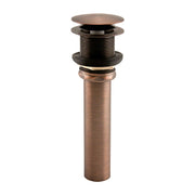 Signature Hardware SH439081ORB Press Type Pop Up Straight Tub Drain w/1-1/2
