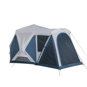 Ozark Trail 8 Person Pop-Out Camping Tent with Screen Room, Silver, Quick Setup, 13.8 ft by 10 ft
