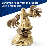 LEGO Marvel Epic Battle Spider-Man vs. Sandman Building Toy Set, 201 Pieces, Multicolor, 6588658