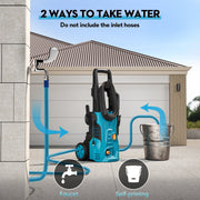 Gardguard Wal-CDQY-GM-PW03-BLU Electric Pressure Washer 4200 Psi Power Washers Electric 2.4 GPM, Blue