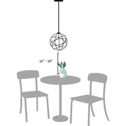 Quoizel Trilogy Mini Pendant Light, 10 Inch, Brushed Nickel, Clear Seeded Glass Shade, Dimmable, Adjustable Height, TRG1510BN