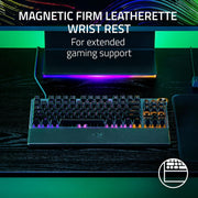 Razer RZ03-04980200-R3U1 Huntsman V3 Pro TKL Wired Analog Optical Esports Keyboard with Rapid Trigger and Adjustable Actuation - Black