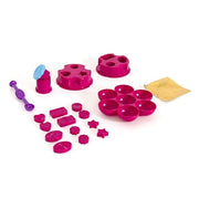 Big Time Toys Candy Land Candy Factory, Candy Press Toy with 6 Candy Molds, Recipes Included, Foil Wrappers, Ages 6+