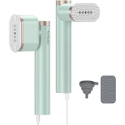 Newbealer NB316C Portable Handheld Garment Steamer, Leak-Proof Design, 15s Fast Heat-Up, 120ml Water Tank, Lightweight Travel Steamer, Mint Green