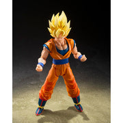 Bandai Spirits S.H.Figuarts Super Saiyan Son Goku Action Figure, 6 Inch, Dragon Ball Z The Games Begin BAS67612