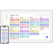 IYooker ZN-DP1501 15.6 Inch Digital Calendar Smart Planner with IPS FHD 1920x1080 Touchscreen, Color-Coded Task Management, Digital Picture Frame, Desk Stand
