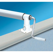 GLI Covers Whirlwind Above Ground Reel Pool Cleaning Tube Kit, 3-Inch Diameter, 18-Feet Length, Heavy Duty Aluminum, Silver Finish, 55-1803WH-TK