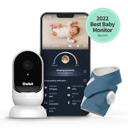Owlet PS0DN67SBK Dream Duo Baby Monitor, Bedtime Blue