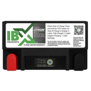 Interstate Batteries IBX Lithium Powersports Battery, 12V, 400 CCA, 13AH, Lightweight with Foam Padding, Group 9, IBX-9-Li