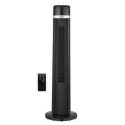 Pelonis PSFT40R5 40 Tall 3-Speed Oscillating Tower Fan with Remote Black New