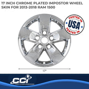 Coast To Coast IWCIMP345XN 5 Spoke Chrome Plated 17