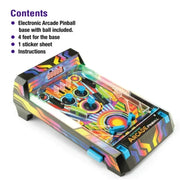 Game Zone Electronic Arcade Pinball For 1 Player at a Time, Ages 6+, Kids & Adults