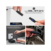 Koolatron D13 14-Quart Soft-Sided Electric Travel Cooler, Dark Grey