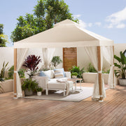 Better Homes & Gardens BH5708811816016 Marlow 10ft x 10ft Gazebo with Mosquito Netting