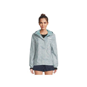 The North Face Antora Women's Rain Jacket, Waterproof Breathable DRYVENT 2L Shell, Blue Eclipse Regenerative Ink, XL, NF0A8ENUE6I