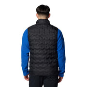 Columbia Delta Ridge II Down Vest, 650-Fill Power Insulation, Omni-Heat Thermal-Reflective Lining, Water-Resistant, Black, X-Large, 208626