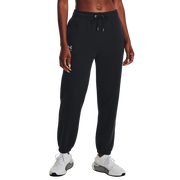 Under Armour UA Icon Fleece Joggers for Ladies - Black/White - S - Regular