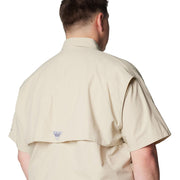 Columbia Bahama Short-Sleeve Button-Down Shirt - Fossil - M