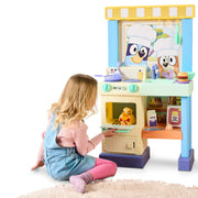 Bluey 18052 Cook With Chef Bluey Kitchen Playset, 20+ Sounds, Phrases, Music and Lights, Ages 3+, Toddler Toys