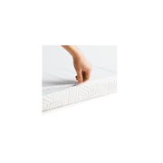 LUCID WMLU30QQ30CGT Gel Memory Foam Mattress Topper with Breathable Cover, 3 inch, Queen, White