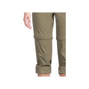 Columbia Women's Leslie Falls Convertible Hiking Pants, Stone Green, Zip-Off Legs, Stain-Resistant, Active Fit, 208706