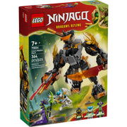 LEGO NINJAGO Cole's Mission Mech and Dragon Zane Toy Building Set, 364 Pieces, Ages 7+, 6581066