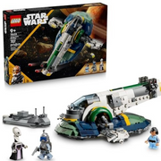 LEGO 6545790 Star Wars Attack of the Clones Jango Fetts Starship Building Set, 707 Pieces, Ages 9+