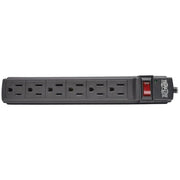 Tripp Lite PS66B Power It! 6-Outlet Power Strip, 6ft Cord