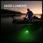 NEBO Submerser 12V COB Green Fishing Light - 10-1/2