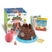Learning Resources Beaker Creatures Bubbling Volcano Reactor Science Kit with 5 Experiments Multi-Color Ages 5 and Up LER3827