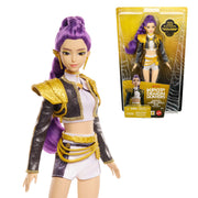 Mattel KPop Demon Hunters HUNTR/X Rumi Golden Singing Fashion Doll, Purple Hair, Removable Outfit, 5 Posable Joints