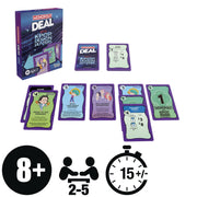 Monopoly Deal KPop Demon Hunters Card Game, Fast-Paced Family Game, Multi-Color, 110 Cards, Ages 8+