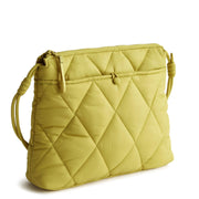 Vera Bradley Featherweight Original Hipster Crossbody Handbag, Golden Olive, 9x11x3 in, Adjustable Strap, 50328-20134