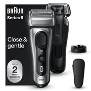 Braun 8517s Series 8 Electric Razor for Men Galvano Silver