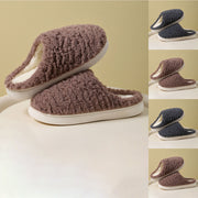 Xfvqtps Fuzzy Slippers for Men, Memory Foam Cushioning, Grey, Size 10-10.5 - Non-Slip Thick Sole