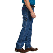 Dickies Relaxed-Fit Carpenter Denim Jeans for Men - Stonewashed Indigo Blue - 32x32