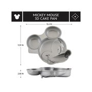 Farberware Disney Mickey Mouse 3D 2-Pc. Non-Stick Cake Pan - GRAY ONE SIZE