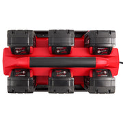Milwaukee 48-59-1809 M18 18V Lithium-Ion Packout 6-Port Rapid Charger