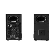 Edifier MR5 2.0 Studio Monitor Bookshelf Speakers, 110W RMS, Hi-Res Audio, Bluetooth 6.0, 3-Way Active Crossover, Room Acoustic Tuning, XLR/TRS/RCA Inputs, Black