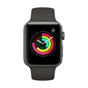 Apple Watch Gen 3 Series 3 42mm Space Gray Aluminum - Gray Sport Band MR362LL/A