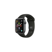 Apple Watch Gen 4 Series 4 44mm Space Gray Aluminum - Black Sport Band MU6D2LL/A