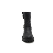 Mix No. 6 164102225BB85 Womens Sassanna Moto Bootie, 8.5 Black