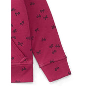 Wonder Nation Girls Kids Tough Fully Lined Zip Hoodie Jacket, Plush Fleece Lining, All-Over Pattern, Black, Sizes 4-18 & Plus