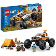 LEGO 6425862 4x4 Off-Roader Adventures Camping Set, Monster Truck Style Car Toy
