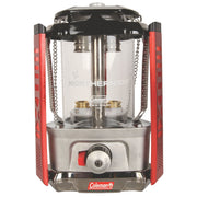 Coleman Northern Nova Propane Lantern, 3000 Lumens, Adjustable Brightness, Push-Button Ignition, Red, With Carry Case