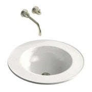 KOHLER K-2282-0 Camber Self-Rimming Bathroom Sink, White