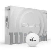 Wilson Duo Soft Golf Balls, Soft Distance, Green, 12 Pack, DUOSOFT-25